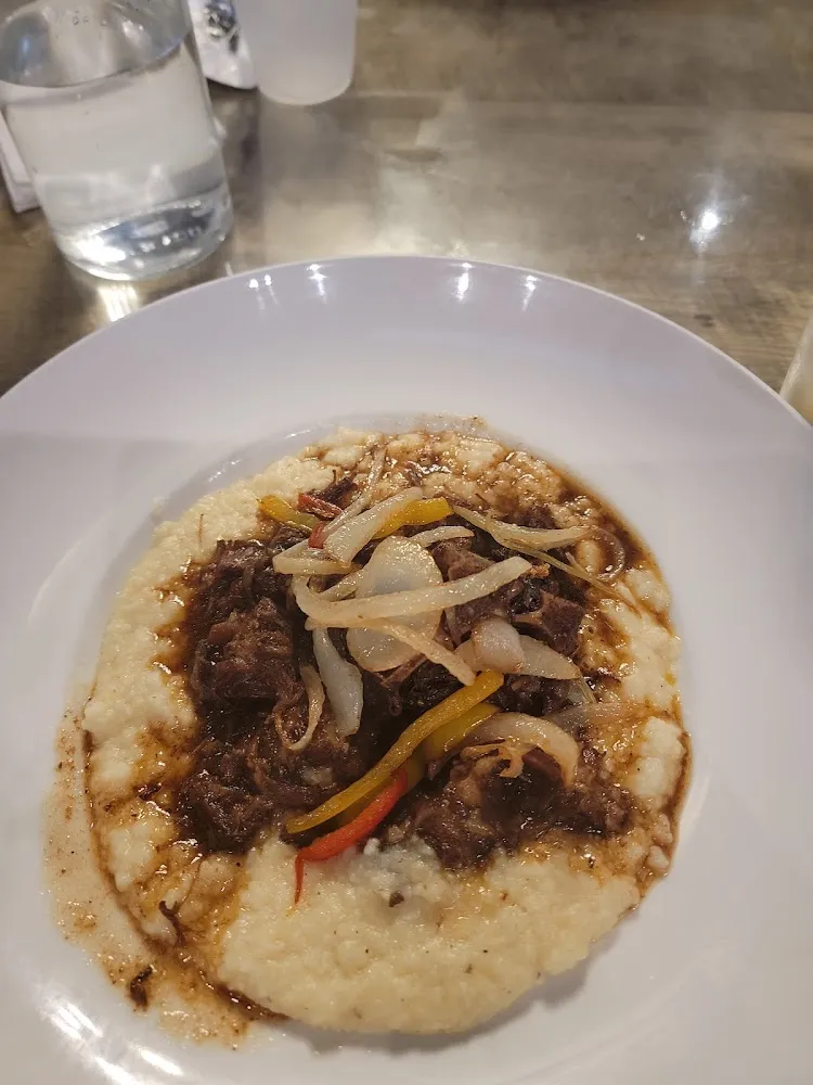 Oxtail and Grits