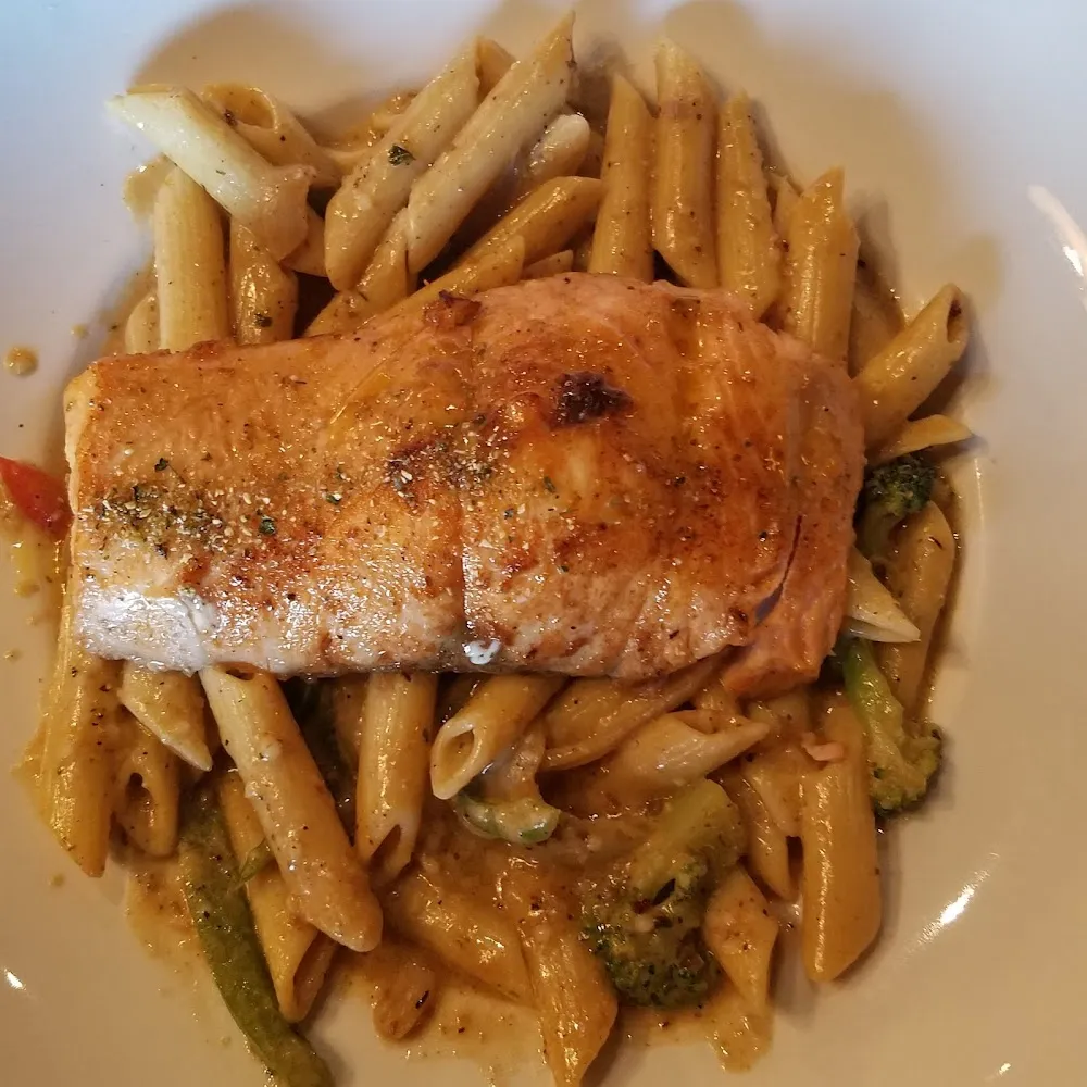 Salmon Rasta Pasta